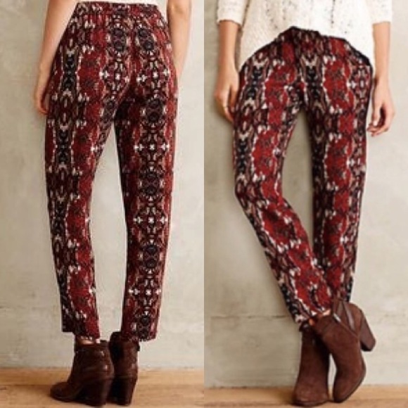 Anthropologie Pants - Anthropologie Cartonnier Letna Print Joggers